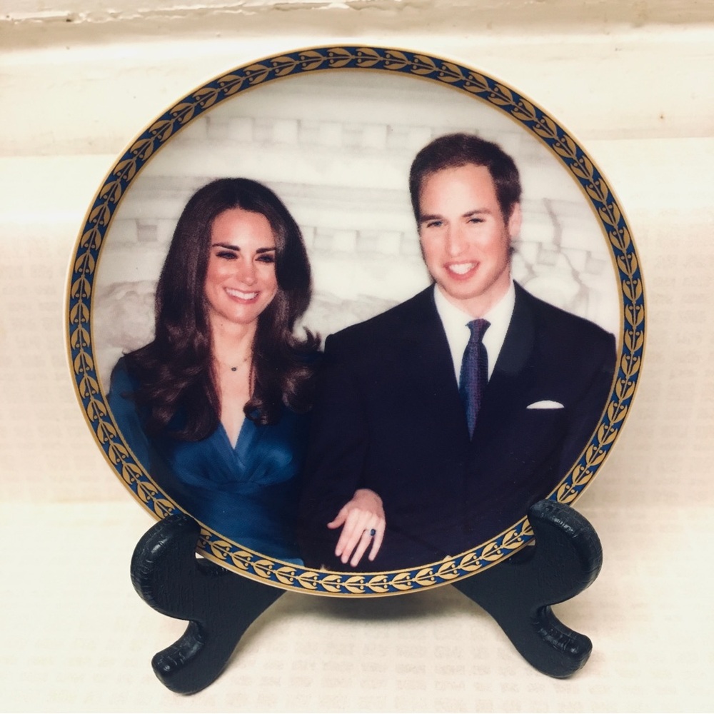 4” Royal Wedding Commemorative Plate